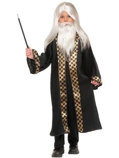 Appealing Wizard Child Wig and Beard. Creative ideas of Wizard Wigs for Halloween at PartyBell. Wizard Beard, Girl Mohawk, Beard Wig, Beard Costume, White Wizard, Indian Dress Up, Wizard Costume, Halloween Costume Store, Green Wig