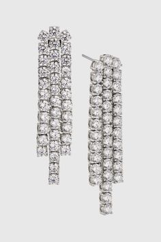 These classic and timeless earrings bring a touch of quiet luxury to any outfit. Featuring cascading cz stones, they provide the ultimate sparkle and lightweight fluid movement, making them an essential addition to your jewelry collection. Timeless Earrings, Fluid Movement, Gold Chandelier Earrings, Modern Love, Quiet Luxury, Fine Jewellery Earrings, Bride Bridal, Cz Stone, Chandelier Earrings