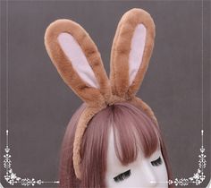 Lolita Rabbit Bunny Ears Hair Band KC Anime Maid Cosplay Hairwear Accessories D568 Bunny Ears Plastic, Maid Cosplay, Anime Maid, Ear Hair, Bunny Ears, Bunny Ear, Hair Band, Better Living, Band