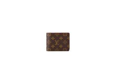 Products by Louis Vuitton: Multiple Wallet Old Pennies Worth Money, Louis Vuitton Official, Color Stripes, Monogram Canvas, Cowhide Leather, Penny, Louis Vuitton, Monogram, Wallet