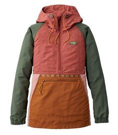 Women's Mountain Classic Anorak, Multi-Color | Windbreakers at L.L.Bean Women's Windbreaker, Mode Hippie, Clothing Optional, Couture Mode, Classic Jacket, Built To Last, Granola Girl, Hiking Outfit, Gift List