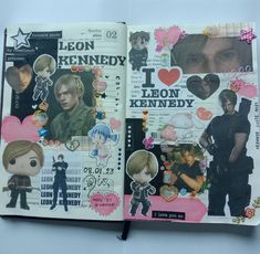 Re2 Leon Icon, Evil Games, Resident Evil Collection, Art Sketchbook, No. 2