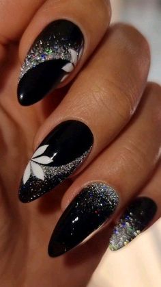 Black And White Nails, Fancy Nail Art, Nail Art Designs Images, Art Deco Nails, Nail Art Designs Diy