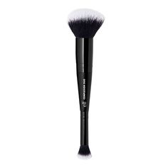 E.l.f. Complexion Duo Brush : Target Elf Complexion Duo Brush, Makeup Brushes Target, Target Wishlist, Elf Foundation Brush, Elf Brush, Best Foundation Brush, Elf Concealer, Elf Brushes, Elf Makeup Brushes