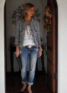 Mode Over 50, Mode Casual, Looks Chic, Fashion Over 40