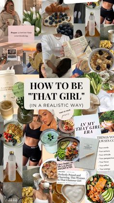 That Girl Lifestyle Aesthetic, That Girl Collage, That Girl Motivation, Health Widget, Health Collage, 2025 Collage, Lifestyle Collage, Inspo Collage, Extreme Fitness