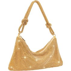 PRICES MAY VARY. 【Upgrade Bling Rhinestone Purse】: Our TOPALL sparkly evening handbag is made of top quality rhinestones and soft fabric lining, brighter than other rhinestone wallets of the same design, with a higher density of rhinestones and a higher overall quality! Each of our sparkly silver purses are handmade, and each one has undergone strict inspections to ensure high quality! 【Capacity】： Rhinestone purses size: Large size： 13x6.3x0.4in，Medium size：10.24x6.3x0.4in. The perfect size hobo Sparkly Bag, Rhinestone Bag, Rhinestone Purse, Prom Purse, Rhinestone Handbags, Black Clutch Bags, Purses For Women, Bag Silver, Gold Bag