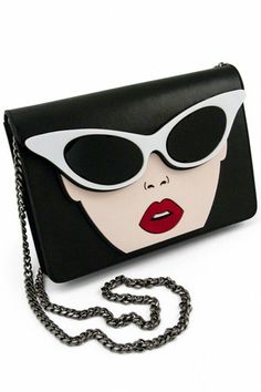 Unique Handbags, Turtleneck Dress, Unique Purses, Novelty Bags, Handbag Heaven, Handmade Handbags, Dressed To Kill