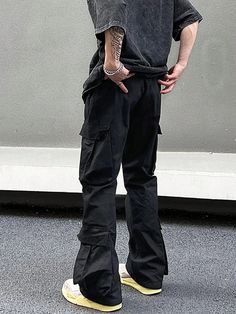 Solid Men's Drawstring Cargo Pants With Multi-pocket Design, All Seasons Outdoor, Special Gift Material: Polyester Applicable Scene: CASUAL Pant Style: Cargo Pants Style: Safari Style Choice: yes Drawstring Cargo Pants, Cargo Pants Style, Cargo Pants For Men, Girls Party Wear, Casual Pants Style, Teen Girl Dresses, Custom Made Clothing, Belt Length, Style Cargo