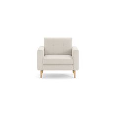 a white chair on a white background