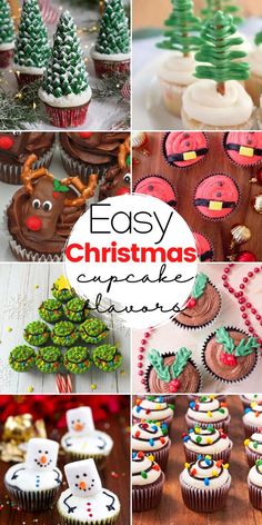 easy christmas cupcake decorating ideas for kids and adults to make them look festive