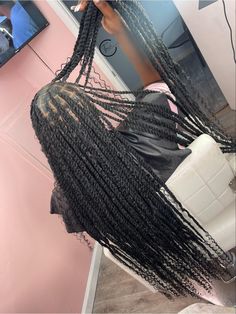 Protective Braids, Locs Styles, School Hair, Braided Hairstyles For Teens, Bow Bow, Back To School Hairstyles