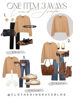 Airplane Travel Essentials, Flight Essentials, Long Sleeve Outfits, Dream Outfits, Camel Sweaters, Airplane Travel, Crossbody Bags For Women, Stylish Work Outfits