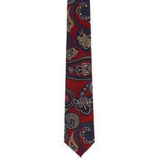 Elevate your style with the Roman Exploded Paisley Stately Silk Necktie, a masterful blend of tradition and modern sophistication. Crafted from the finest silk, this necktie features an intricate exploded paisley pattern that combines classic charm with a bold, contemporary twist. The Roman necktie has a rich, textured silk delivers a luxurious feel and a refined sheen, ensuring a striking appearance whether you are in a boardroom or at a formal event. The exploded paisley design, with its intri Silk Necktie, Paisley Design, Paisley Pattern, Ties Mens, Formal Event, Rich Color, Neck Tie, Paisley, Mens Accessories