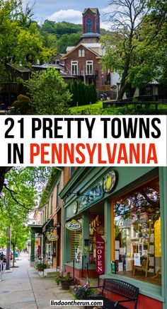 Towns with colorful storefronts & red brick buildings Living In Pennsylvania, Best Things To Do In Pennsylvania, Pennsylvania Day Trips, Benezette Pennsylvania, Pennsylvania Bucket List, Mechanicsburg Pennsylvania, Johnstown Pennsylvania, Pennsylvania Travel, Us Road Trip