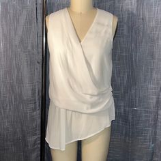 Perfect For Work! Never Worn In Perfect Condition Not Pure White, More Of A Cream Color. Asymmetrical Blouse, Pure White, Cream White, Cream Color, H&m, Top Blouse, Blouses, Womens Tops, Pure Products