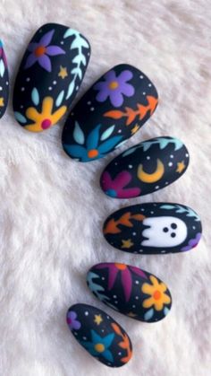 Mexican Nails, Boho Nails, Nails Yellow, Nail Techniques, Manicure Inspiration, Colorful Nail Designs, Minimalist Nails, Funky Nails, Nail Art Inspiration