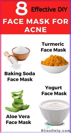 Make your skin flawless and glowing with these 8 DIY Face Mask For Acne. All these face masks work to reduce inflammation, redness,and cleanse pores to give you acne-free skin. Diy Acne Face Mask, Face Mask Peel, Diy Face Mask For Acne, Face Mask For Redness, Baking Soda Mask, Face Mask Peel Off, Face Mask For Acne, Skin Care Procedures, Best Diy Face Mask