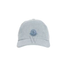 Moncler Ladies Hats. SKU: H20933B00010-5964B-80H. Color: Aqua. Moncler Logo Corduroy Baseball Cap.This women's baseball cap in velvet corduroy offers supreme softness and luxury athleisure appeal. It includes a hand-brushed effect print, cotton lining, and an adjustable back strap with a buckle fastening for a perfect fit. Luxury Athleisure, Ladies Hats, Moncler Logo, Versace Watch, Color Aqua, Fine Pens, Fragrance Gift, Cheap Gifts, Womens Baseball Cap