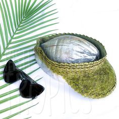 "*These handmade palm leaf visors are the same ones that beachy/bohemian fashion bloggers have been posting pictures of! *They are a great way for groups to coordinate during special events such as bachelorettes or birthday parties! See below for bulk ordering details or custom color requests. *They are handmade using dyed palm leaf. The natural texture is seen throughout the weave. They do not look factory produced. Some minor imperfections/inconsistencies in the weave, color or size may occur. Summer Festival Sun Hat Made Of Palm Leaf, Tropical Straw Hat For Beach Season, Tropical Straw Hat For Beach, Handmade Palm Leaf Sun Hat For Vacation, Vacation Cap Straw Hat For Beach Season, Summer Festival Palm Leaf Sun Hat, Vacation Beach Season Straw Cap Hat, Vacation Beach Season Straw Cap, Green Bohemian Sun Hat For Beach Season