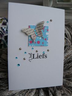 a card with a bird on it and the words life's written in small letters