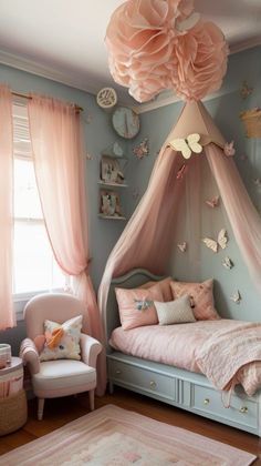 Toddler Room Themes Girl, Enchanted Forest Girls Bedroom, Magical Girls Bedroom, Whimsical Toddler Girl Room, Bedroom For Girls Ideas, Fairytale Bedroom Kids, Princess Bedroom Ideas For Kids, Princess Bedroom Ideas For Women, Girls Princess Bedroom Ideas