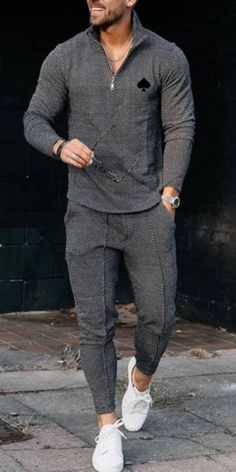 Mens Casual Suits, Athleisure Men, Mens Casual Outfits Summer, Suits Men, Stylish Men Casual, Men Sport, Style Sport