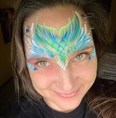 Mermaid Face Painting, Annie Rose, Glitter Art, Mermaid Makeup, Body Glitter, Paint Party