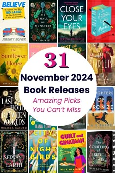 books with the title 31 november 2021 book releases amazing picks you can't miss