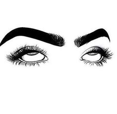 a woman's eyes and eyebrows with the words, cuad me dicen que uso demasao maquilaije