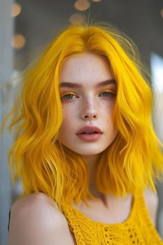 Medium Shag Hairstyles, Long Sleek Hair, Gold Balayage, 2024 Hair Trends, Medium Shag Haircuts, Gorgeous Hair Color, Yellow Hair, Sleek Hairstyles, Long Wavy Hair