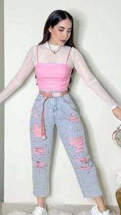 Trendy Outfit Inspo, Really Cute Outfits, Kawaii Clothes, Harajuku Fashion, Kawaii Fashion, Barbie Clothes, Outfits Casuales, Colorful Fashion, Cute Fashion