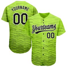 a baseball jersey with the name and number on it, that says yourname's