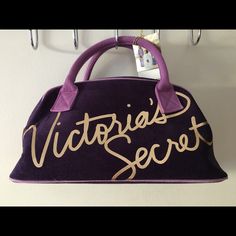 New Beauty Bag W/O Lotion Trendy Purple Bag With Dust Bag Included, Trendy Large Capacity Victoria's Secret Bag, Victoria's Secret Travel Pouch Bag, Trendy Victoria's Secret Pouch Bag, Chic Victoria's Secret Bags For On-the-go, Victoria's Secret Travel Satchel Bag, Victoria's Secret Pouch Bag For Daily Use, Victoria's Secret Daily Use Pouch Bag, Victoria's Secret Satchel Bag For Daily Use