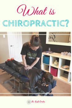 Have you considered going to a chiropractor but don't know what to expect? Check out my blog post that answers the question "what is chiropractic?" #Chiropractic #ChiropracticCare #ChiropracticAdjustment #DrKristiCorder