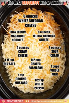 the best crock pot mac and cheese recipe in an instant pressure cooker with instructions