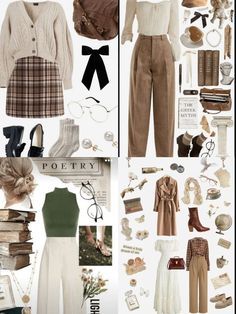 Academia Aesthetic Outfit, Dark Academia Outfits, Dark Academia Outfit, Vogue Vintage, Academia Outfits, Academia Style, Elegante Casual, Light Academia, Moda Vintage