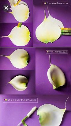 how to make paper flowers that look like petals