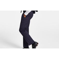 About This Item Classic Fit Pants Sit At The Waist; Relaxed Fit Through Hips And Thighs With A Straight Leg Opening Flat Front; Finished Hem; No Cuff Zip Fly With Button-And-Hook Closure; Belt Loops Two Side Slant Pockets; Two Button-Through Back Welt Pockets Wool/Polyester Dry Clean We Ship Fast, And We Ship Out Same Business Day. We Do Not Accept Returns Over 30 Days Of Delivery Date. Refer To Ebay’s Return Policy To See If Item Is Eligible For Return. Features: Pants Condition: New With Tags Slim Fit Blue Bottoms For Fall, Blue Slim Fit Bottoms For Fall, Navy Semi-formal Trousers, Navy Slim Fit Pants For Business Casual, Navy Slim Fit Bottoms For Work, Blue Straight Fit Pants With Tapered Leg, Blue Pants With Straight Fit And Tapered Leg, Blue Tapered Leg Pants With Straight Fit, Navy Fitted Trousers