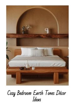 Cozy Bedroom Earth Tones Décor Ideas