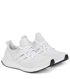 Adidas' ultraboost sneakers have been performance-tested with long-distance runners to ensure optimum comfort. Their Primeknit uppers wrap the foot for a sock-like fit, and are set on the label's energy-returning midsoles. Breathable Stretch Low-top Sneakers, Breathable Stretch Sneakers For Running, Adidas Running Shoes With Boost Midsole, Adidas Functional Running Shoes With Boost Midsole, Stretch Low-top Sneakers With Cushioned Footbed, Adidas Lace-up Running Shoes For Workout, Sporty Stretch Sneakers For Sports, Athleisure Stretch Sneakers For Sports, Adidas Running Shoes With Laces For Light Sports