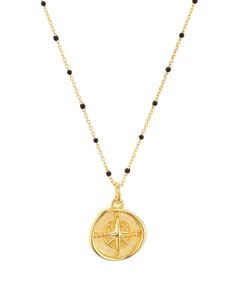 Argento Vivo North Star Pendant Necklace in 18K Gold-Plated Sterling Silver, 16-18 North Star Pendant, Grandma Necklace, Floral Cocktails, Star Pendant Necklace, Necklace Design, Shiny Things, Sapphire Jewelry, North Star, Star Pendant