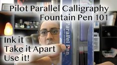 Pilot Parallel Calligraphy Fountain Pen 101 Pen Nib, I Will Show You, Fountain Pen, How To Use, Things To Come