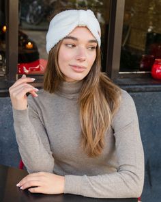 Simple, playful and cozy, meet the plush headband Lili that not only keeps your ears warm during the colder season but also brings a cute look to your outerwear style in winter. Made from the softest texture, style the Lili headband on days you don't want to get your hair messed up with a hat or as a fun gift for your loved ones for the upcoming colder days. PRODUCT DETAILS Size: One Size fits all Fabric: Acrylic Care: Hand wash only Ear Warmer Headband, White Headband, Cold Season, Ear Warmers, Winter Accessories, Cold Day, Soft Textures, One Size Fits All, Lily