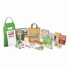 Fresh Mart Grocery Store Companion Collection-Toys-Simply Blessed Children's Boutique Kids Grocery Store, Play Grocery Store, Grocery Store Items, Play Kitchens, Play Food Set, Pretend Food, Play Money, Melissa And Doug, Conveyor Belt