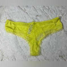 This Beautiful Set Of Underwear Is Beautiful Comfortable It Also Features A Color We Are Not Used To Seeing, A Greenish Mixed With Yellow. This Underwear Is New Without Tags. Only One In Stock. Size Medium. A Color, Green Yellow, Women's Intimates, Womens Sizes, Size Medium, Tags, Yellow, Green, Women Shopping