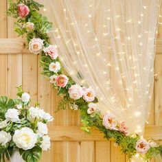 Light Curtain - Knot and Nest Designs Backdrop Lights, Wedding Backdrop Lights, Led Curtain Lights, Diy Wedding Backdrop, Light Backdrop, Mini Tablet, Deco Rose, Sweet Ideas, Flowers And Greenery