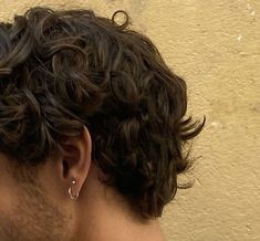 Men's Piercings, Mullet Haircut, Mens Hairstyles Thick Hair, Haircuts For Wavy Hair, Paul Newman