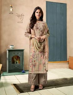 Suit With Dupatta, Embroidered Salwar, Lehenga Gown, Fancy Suit, Pakistani Fashion Casual, Kurta Design, Designer Salwar Suits, Dupatta Set, Chiffon Dupatta