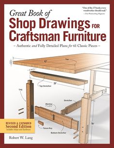 the great book of shop drawings for craftsman furniture